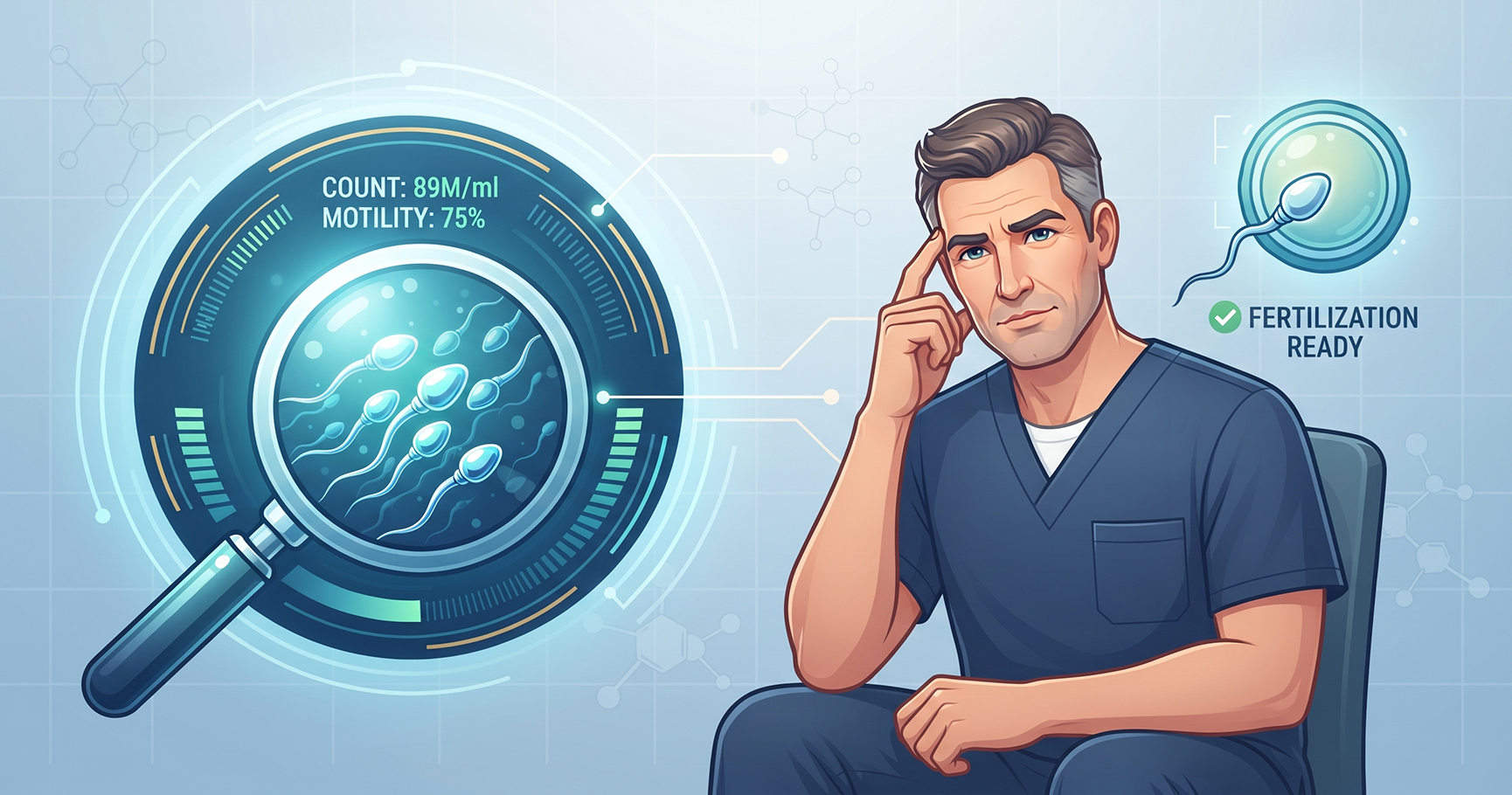 علاج عقم الرجل